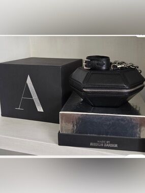 Aleali May x Sheron Barber Carbon Diamond handbag